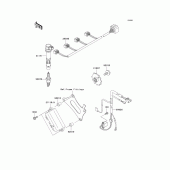 Схема вузла: Ignition system для Kawasaki ZX600 ZZ-R600