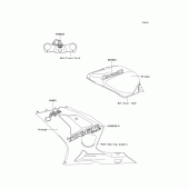 Схема вузла: Decals(orange)(zx636-b2) для Kawasaki ZX636 Ninja ZX-6R