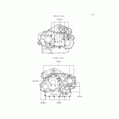 Схема узла: Болты картера двигателя для Kawasaki VN1500 Vulcan 1500 Nomad Fi