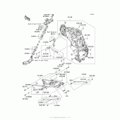 Схема узла: Рама для Kawasaki ZX1400 Ninja ZX-14R
