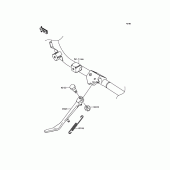 Схема вузла: Stand(s) для Kawasaki VN1700 Vulcan 1700 Voyager Custom ABS