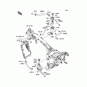 Схема узла: Охлаждение для Kawasaki VN1700 VN1700 Classic Tourer ABS
