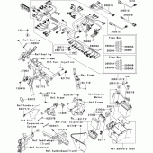Схема вузла: Електроустаткування для Kawasaki VN1700 Vulcan 1700 Voyager