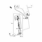 Схема вузла: Паливний насос для Kawasaki EX400 Ninja 400R