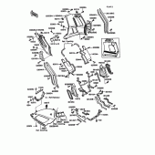 Схема вузла: Cowling lowers(1/3) для Kawasaki ZG1000 1000GTR