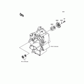 Схема узла: Водяной насос для Kawasaki VN900 Vulcan 900 Classic