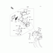 Схема вузла: Air duct для Kawasaki ZX600 Ninja ZX-6R