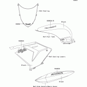 Схема вузла: Decals(black) для Kawasaki ZX1000 Ninja ZX-10R