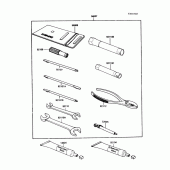 Схема вузла: Tool для Kawasaki ZG1200 Voyager XII