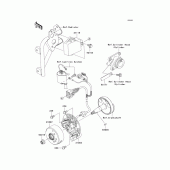 Схема вузла: Генератор для Kawasaki KX85 KX85-II