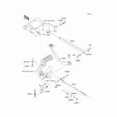 Схема вузла: Лапка гальма для Kawasaki EJ650 W650