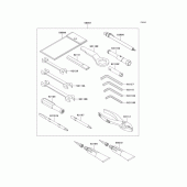 Схема вузла: Owners tools для Kawasaki ZX1200 Ninja ZX-12R