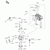 Схема узла: Throttle для Kawasaki VN2000 VN2000 Classic