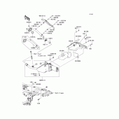 Схема вузла: Вихлопна система для Kawasaki KLX125 D-Tracker