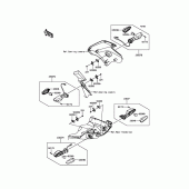 Схема узла: Поворотники для Kawasaki KLZ1000 Versys 1000 LT