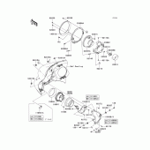 Схема вузла: Headlight(s) для Kawasaki VN1700 Vulcan 1700 Voyager ABS