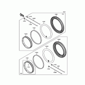 Схема вузла: Шини для Kawasaki KLX110 KLX110