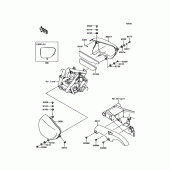Схема вузла: Side Covers/Chain Cover для Kawasaki EJ800 W800