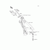 Схема вузла: Ignition system для Kawasaki KX250/ KX252 KX250F