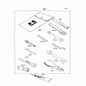 Схема вузла: Tool для Kawasaki KL250 KLR250