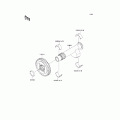 Схема вузла: Balancer для Kawasaki EJ400 W400