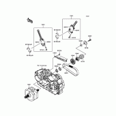Схема вузла: Колінчастий вал для Kawasaki VN1700 Vulcan 1700 Voyager Custom ABS