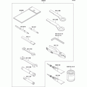 Схема узла: Tool для Kawasaki ZX750 ZXR750