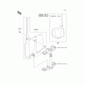 Схема вузла: Аксесуари для Kawasaki KLX110 KLX110