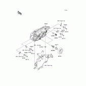 Схема узла: Фара для Kawasaki ZR750 Z750