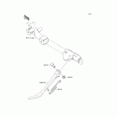 Схема вузла: Stand(s) для Kawasaki VN900 VN900 Classic