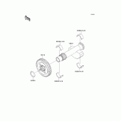 Схема вузла: Balancer для Kawasaki EJ650 W650