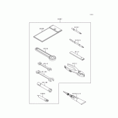 Схема вузла: Owners tools для Kawasaki KZ1000 Police