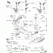 Схема узла: Ignition switch(1/2) для Kawasaki ZR1000 Z1000
