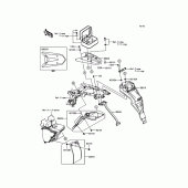 Схема узла: Заднее крыло для Kawasaki KLX150 KLX150L