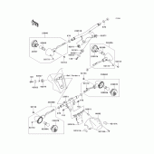 Схема вузла: Поворотники для Kawasaki VN1700 Vulcan 1700 Classic LT
