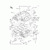 Схема вузла: Картер двигуна для Kawasaki ZR1000 Z1000