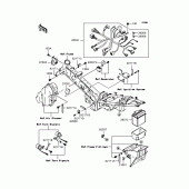 Схема вузла: Електроустаткування для Kawasaki KL110 KSR