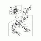 Схема вузла: Front Bevel Gear для Kawasaki ZG1400 Concours 14 ABS