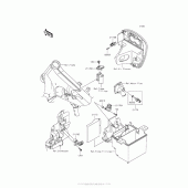 Схема вузла: Fuel Injection для Kawasaki VN900 Vulcan 900 Custom