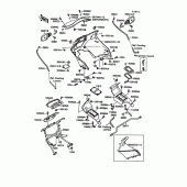 Схема вузла: Cowling(1/3) для Kawasaki ZG1000 1000GTR