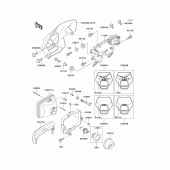 Схема вузла: Headlight(s) для Kawasaki KLX250 KLX250