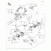Схема вузла: Аксесуари (Fog Lamp) для Kawasaki KLZ1000 Versys 1000 LT