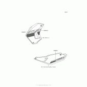 Схема вузла: Decals (Graystone)(Eff) для Kawasaki KL650 KLR650