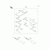 Схема вузла: Owners tools(caf/cbf) для Kawasaki VN900 Vulcan 900 Custom