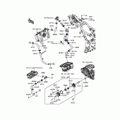 Схема вузла: Water Pipe для Kawasaki ER300 Z300