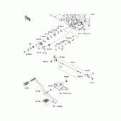 Схема вузла: Перемикач передач для Kawasaki VN1700 VN1700 Classic Tourer ABS