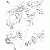 Схема узла: Генератор для Kawasaki ZR750 Z750R