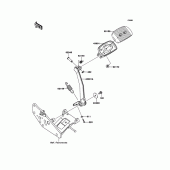 Схема узла: Лапка тормоза для Kawasaki VN1700 VN1700 Classic Tourer ABS