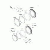 Схема узла: Шины для Kawasaki EJ650 W650
