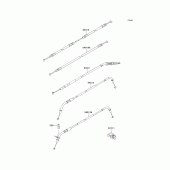 Схема узла: Тросики для Kawasaki ZR750 Z750R